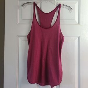 Lululemon Burgundy Tank Top Size 6
